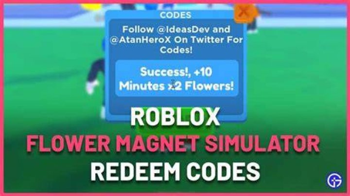 Roblox Flower Magnet Simulator Codes List