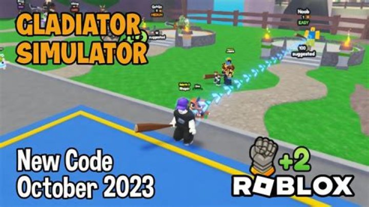 Roblox Gladiator Simulator Codes