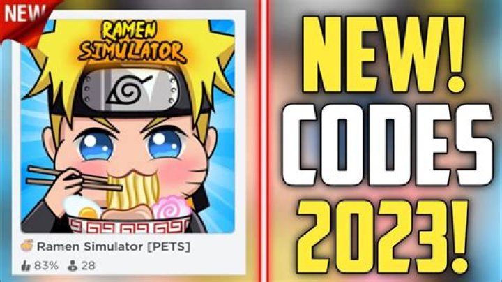 Roblox Ramen Simulator Codes