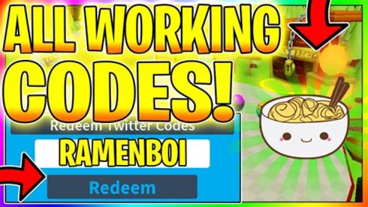 Roblox Ramen Simulator Working Codes