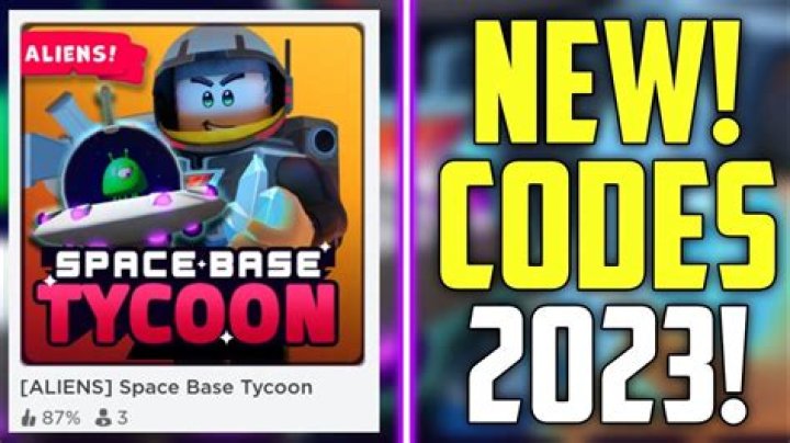Roblox Space Base Tycoon&nbsp;Codes