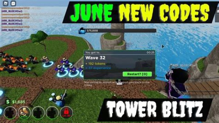 Roblox Tower Blitz Codes (June 2022)