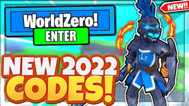 Roblox World // Zero Codes (June 2022)