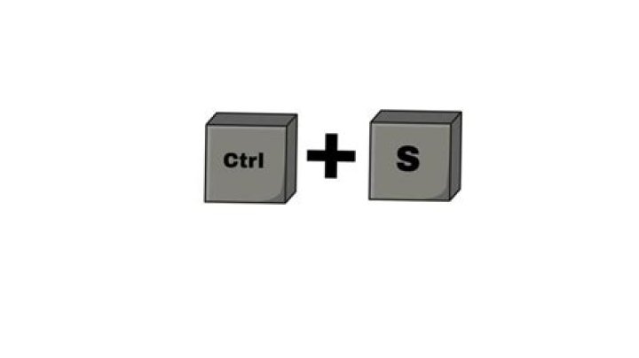 S key on Keyboard.