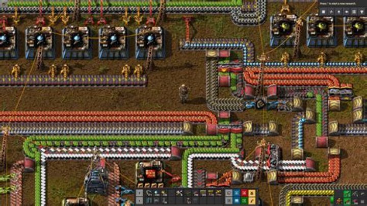 Screenshot of Factorio