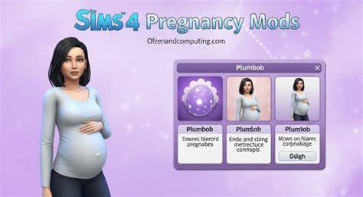 Sims 4 Pregnancy Mod Download