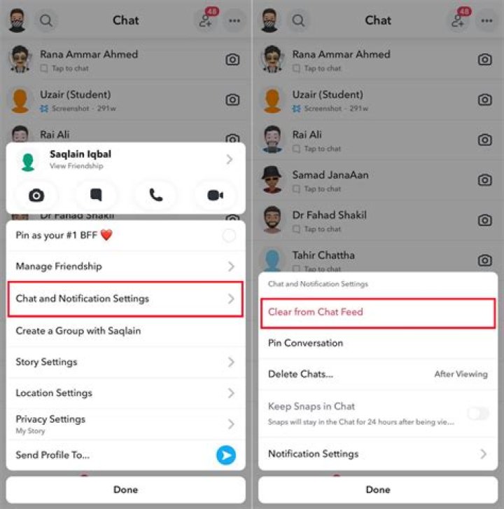 Snapchat - What does clear cache mean?