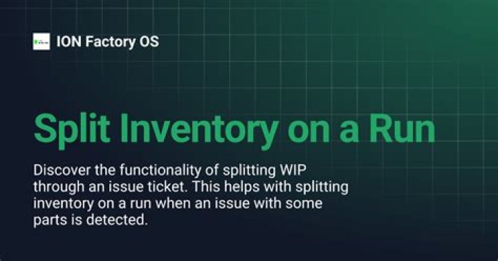 Split Inventory