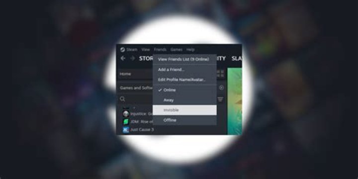 Steam Appear Offline