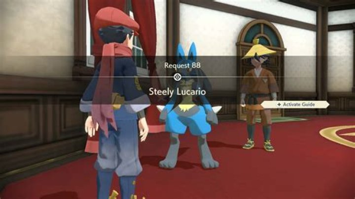 Steely Lucario request guide - Pokemon Legends: Arceus