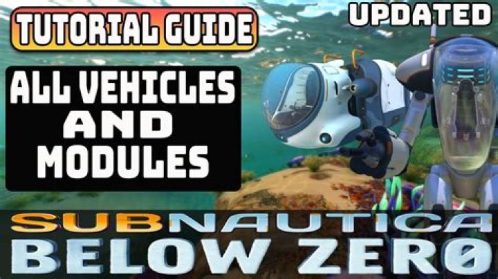 Subnautica: Below Zero Vehicles Guide