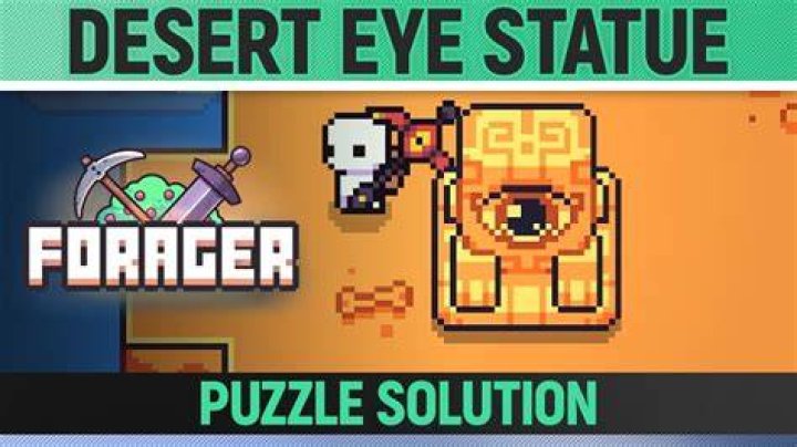 The Forager Eye Statue Puzzle solution.