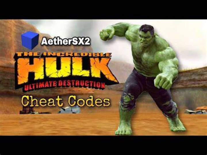 The Incredible Hulk PS2 Cheats