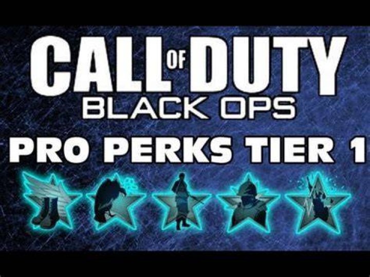 tier 1 perks blackops