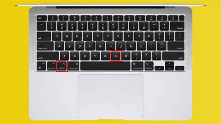 Tilde key on keyboard.