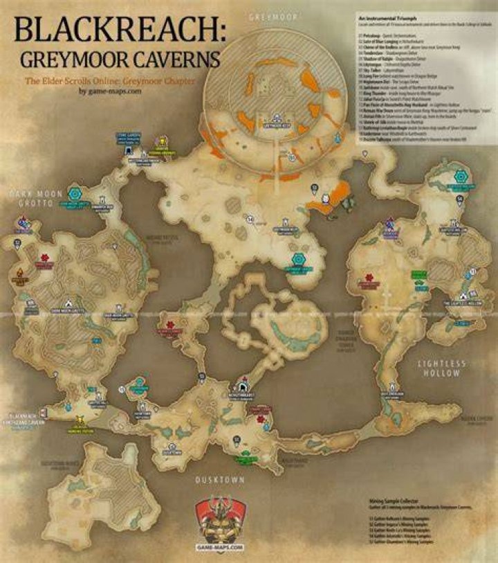 TM CE II - Blackreach: Greymoor Caverns CE Treasure Map II ESO