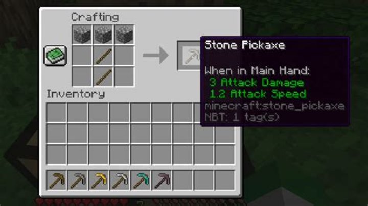 Use the pickaxe to clear tilled soil and crafted items