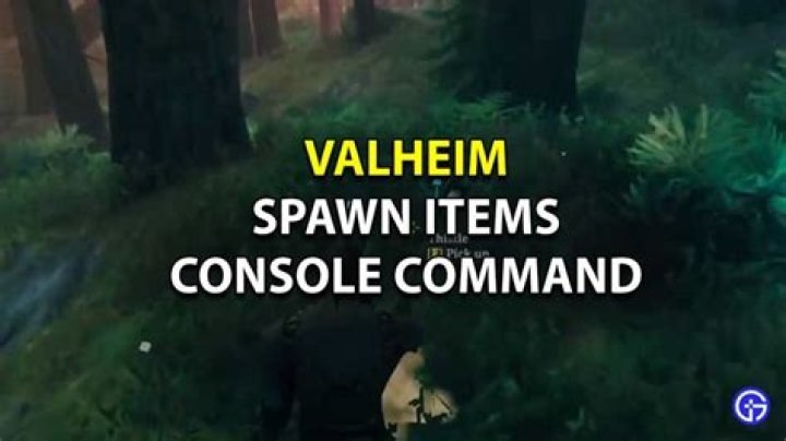 Valheim Spawn Items Console Command