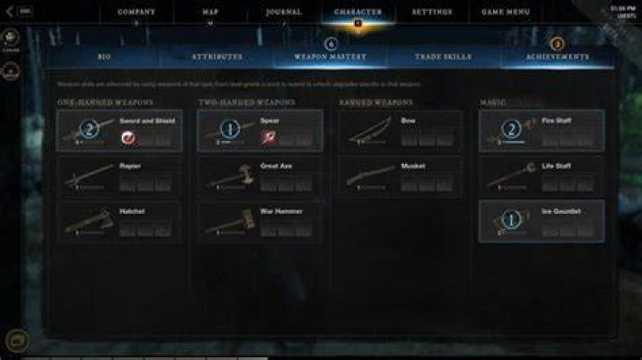 Weapon Mastery New World How Does It Work