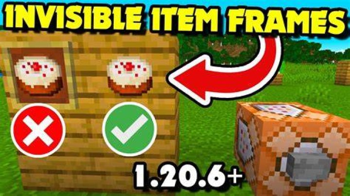 what is the invisible item frame command in minecraft