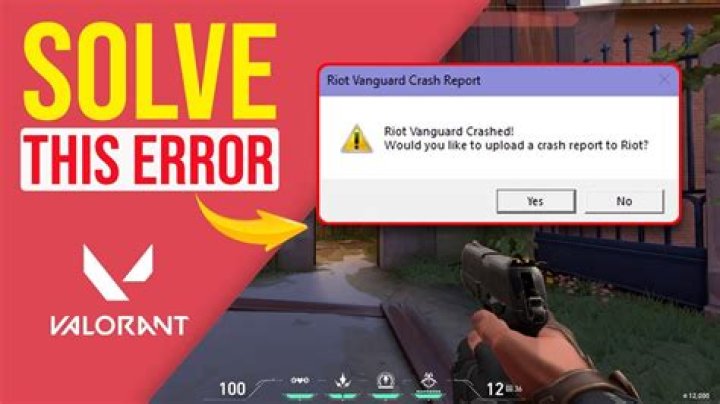why does valorant keep crashing cpu