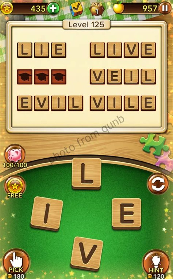 Word Connect Level 125 Answers Word Connect Level 125 Answers