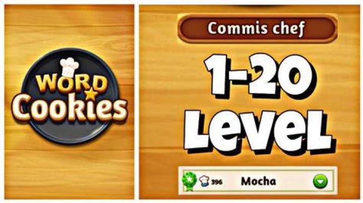 Word Cookies Commis Chef-Mocha Level 20 Answers Word Cookies Commis Chef-Mocha Level 20 Answers