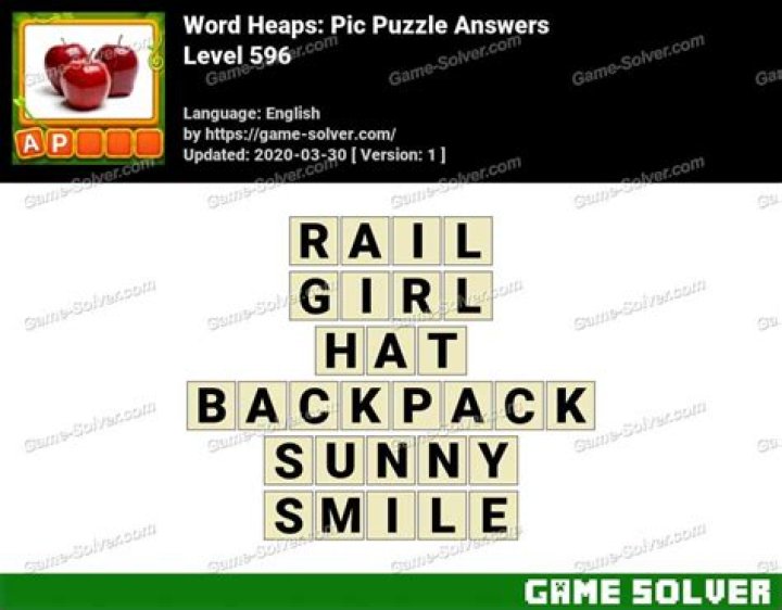 Word Heaps Pic Puzzle Level 166 Answers Word Heaps Pic Puzzle Level 166 Answers