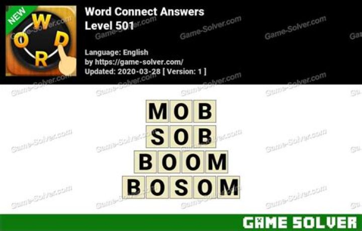 Word Link Level 501 Answers Word Link Level 501 Answers