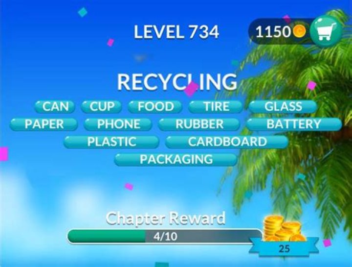 Word Stacks Level 734 Answers