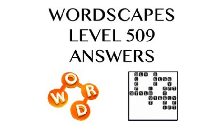 Wordscapes level 509