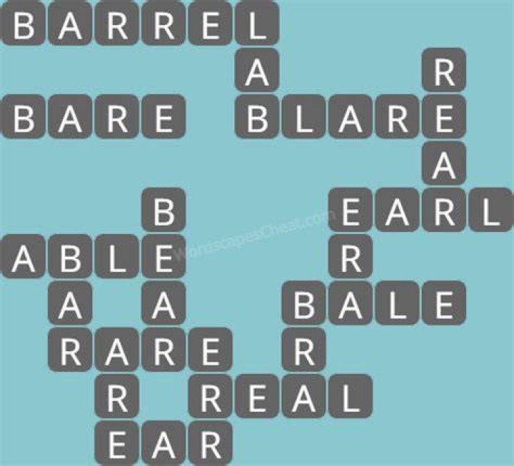 Wordscapes level 706