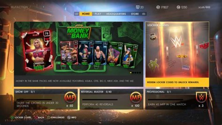 WWE 2K22 Locker Codes to redeem in myFACTION