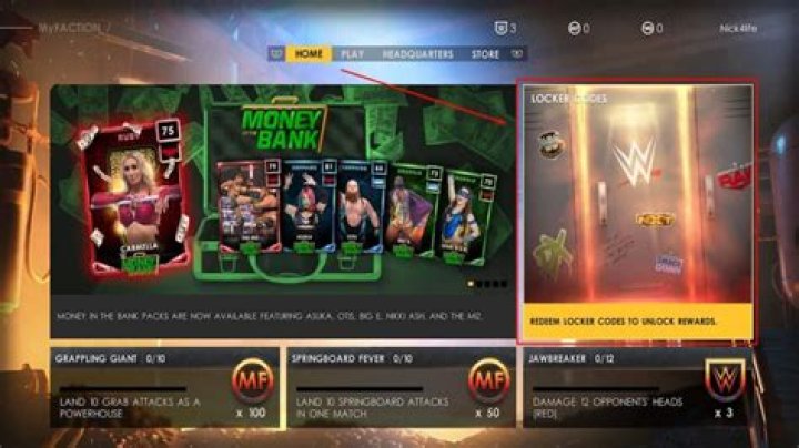 WWE 2K22 Locker Codes