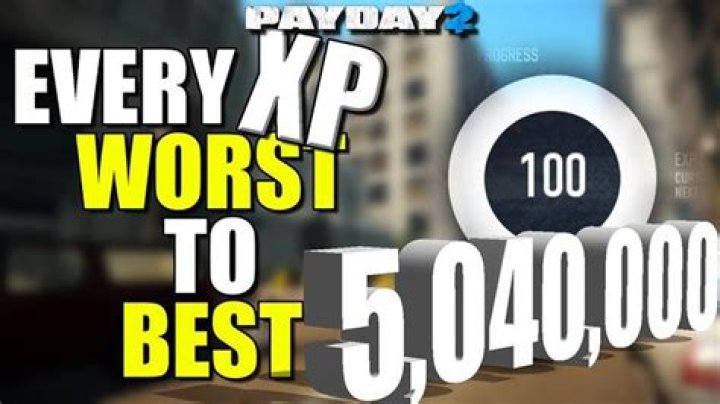 xp payday 2